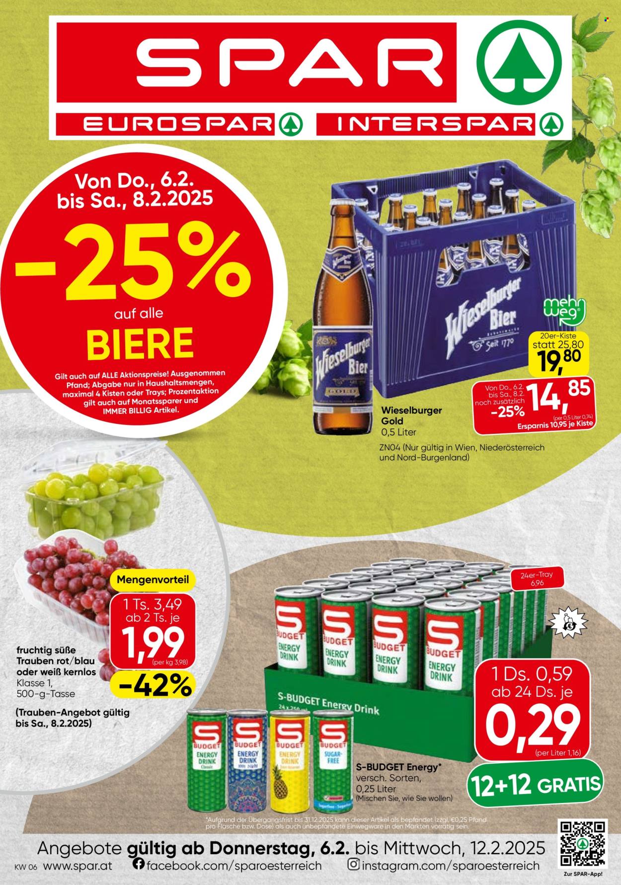 Angebote SPAR - 6.2.2025 - 12.2.2025. Seite 1