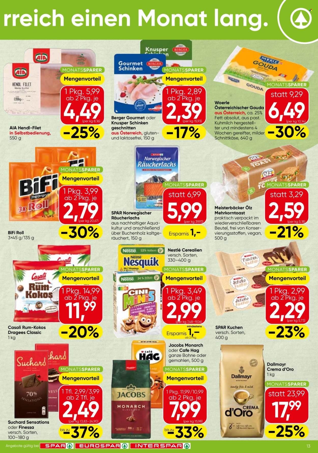 Angebote SPAR - 6.2.2025 - 12.2.2025. Seite 13