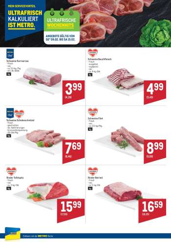 Angebote Metro - 9.2.2025 - 15.2.2025.