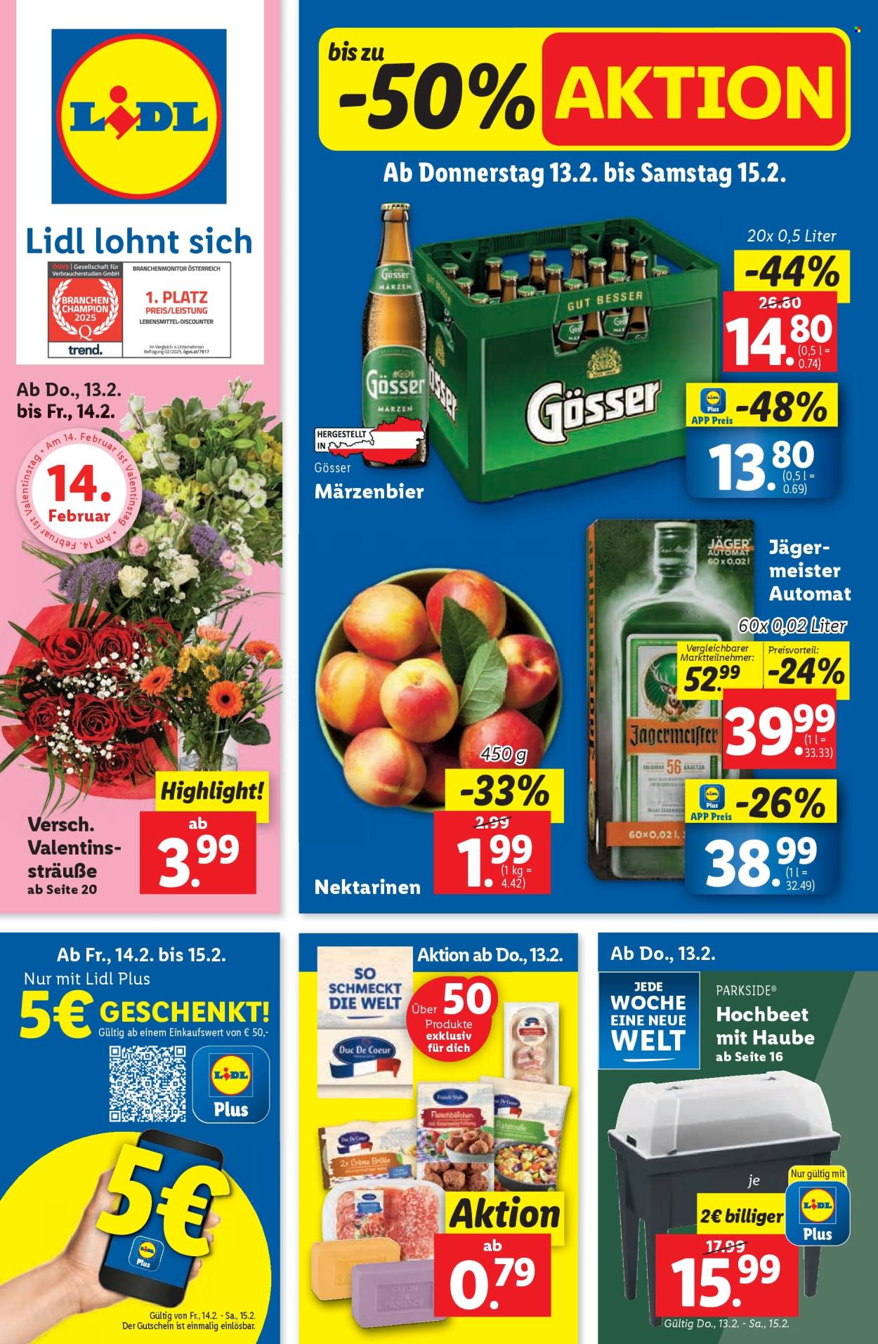 Angebote Lidl - 13.2.2025 - 19.2.2025. Seite 1