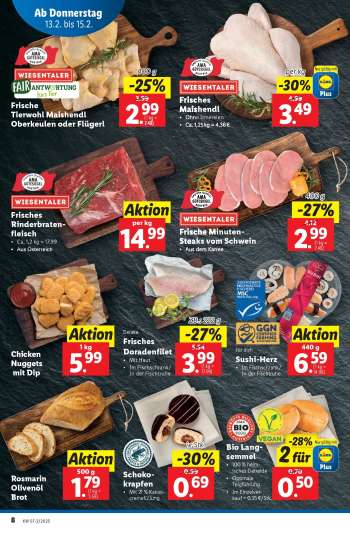 thumbnail - Frisches Doradenfilet