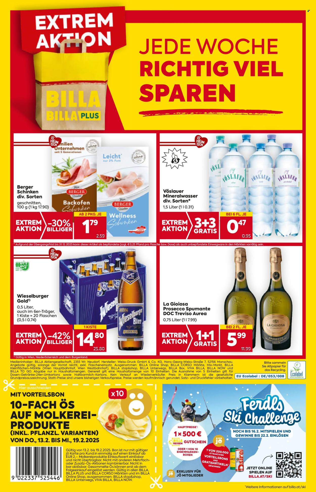 Angebote Billa - 13.2.2025 - 19.2.2025. Seite 16