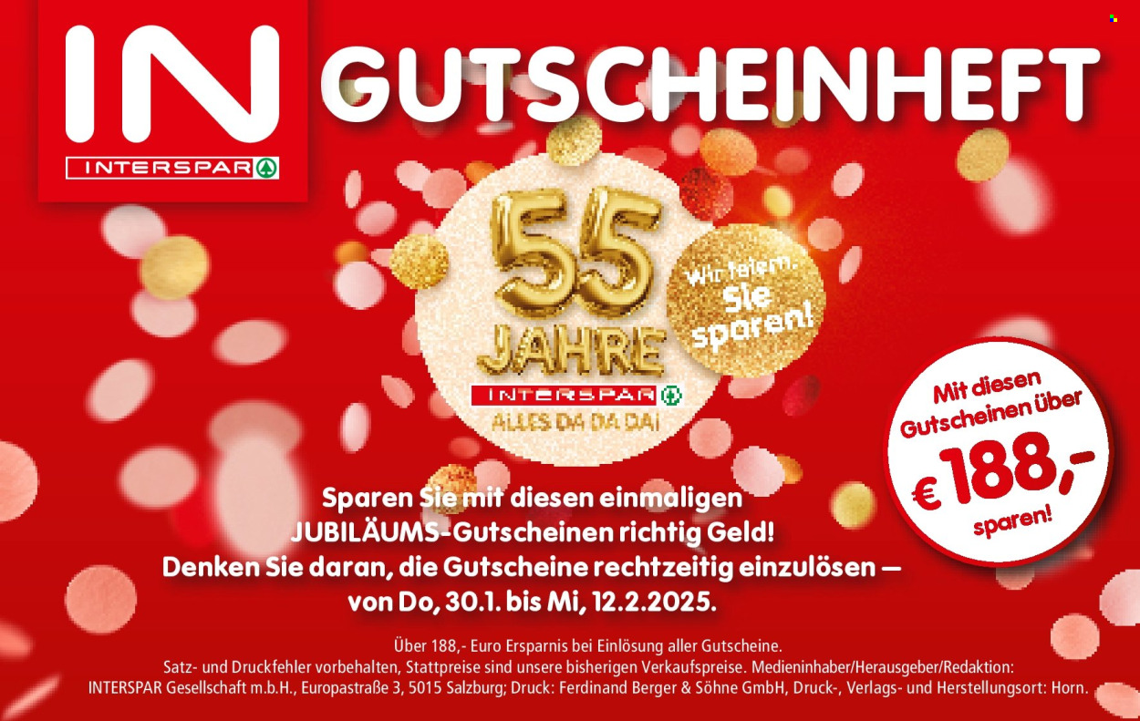 Angebote INTERSPAR - 30.1.2025 - 12.2.2025. Seite 28
