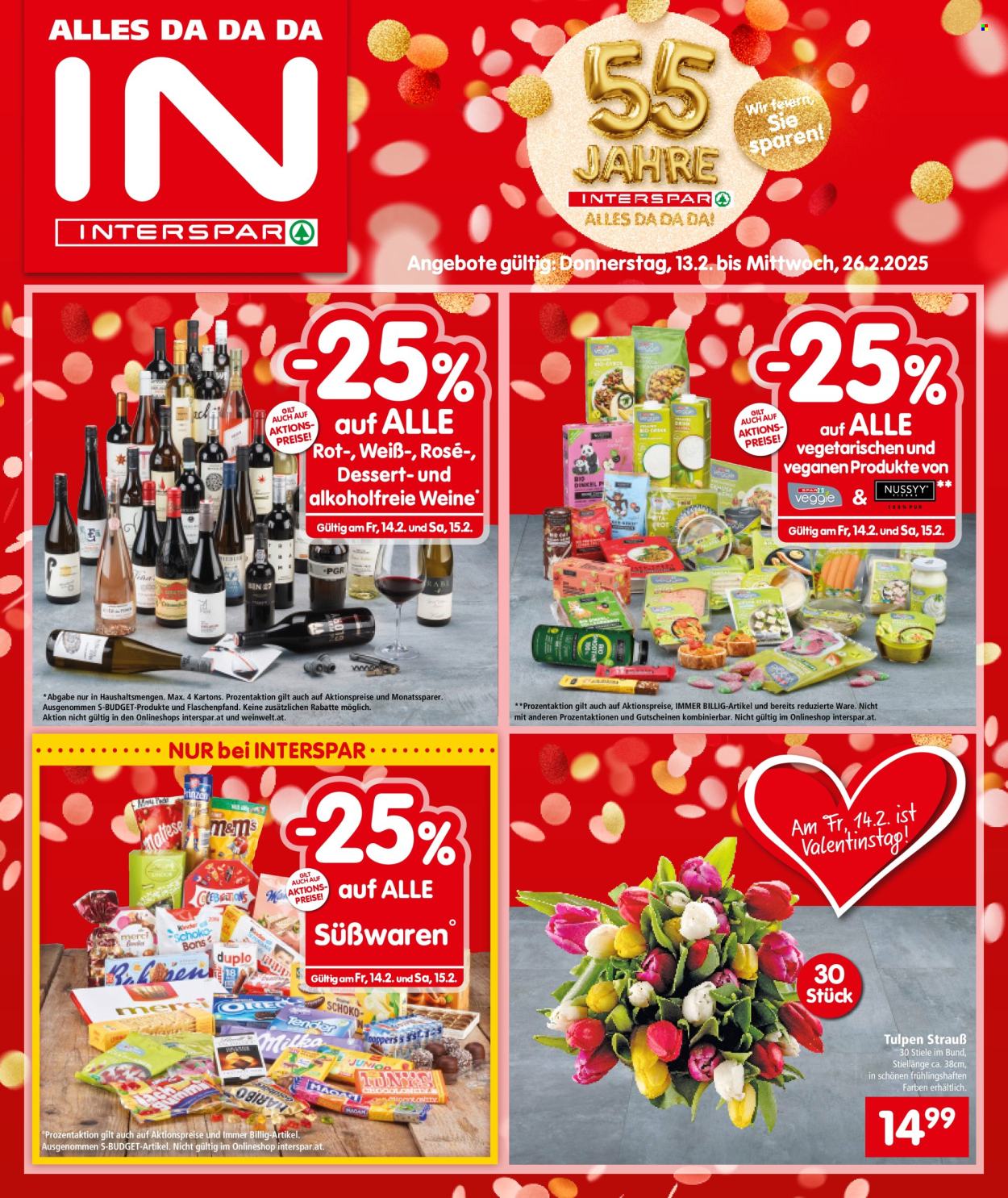 Angebote INTERSPAR - 13.2.2025 - 26.2.2025. Seite 1