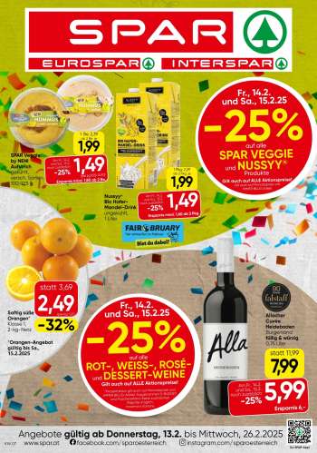 Angebote SPAR - 13.2.2025 - 26.2.2025.