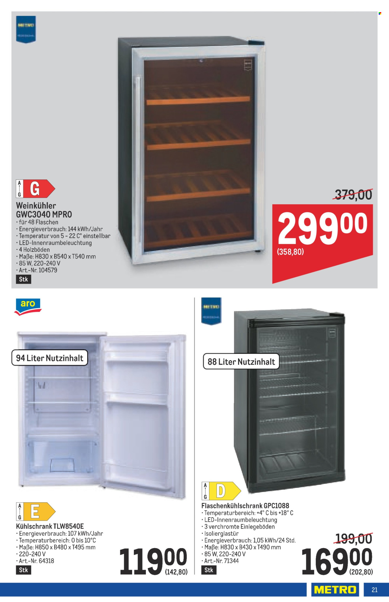 Angebote Metro - 20.2.2025 - 5.3.2025. Seite 21