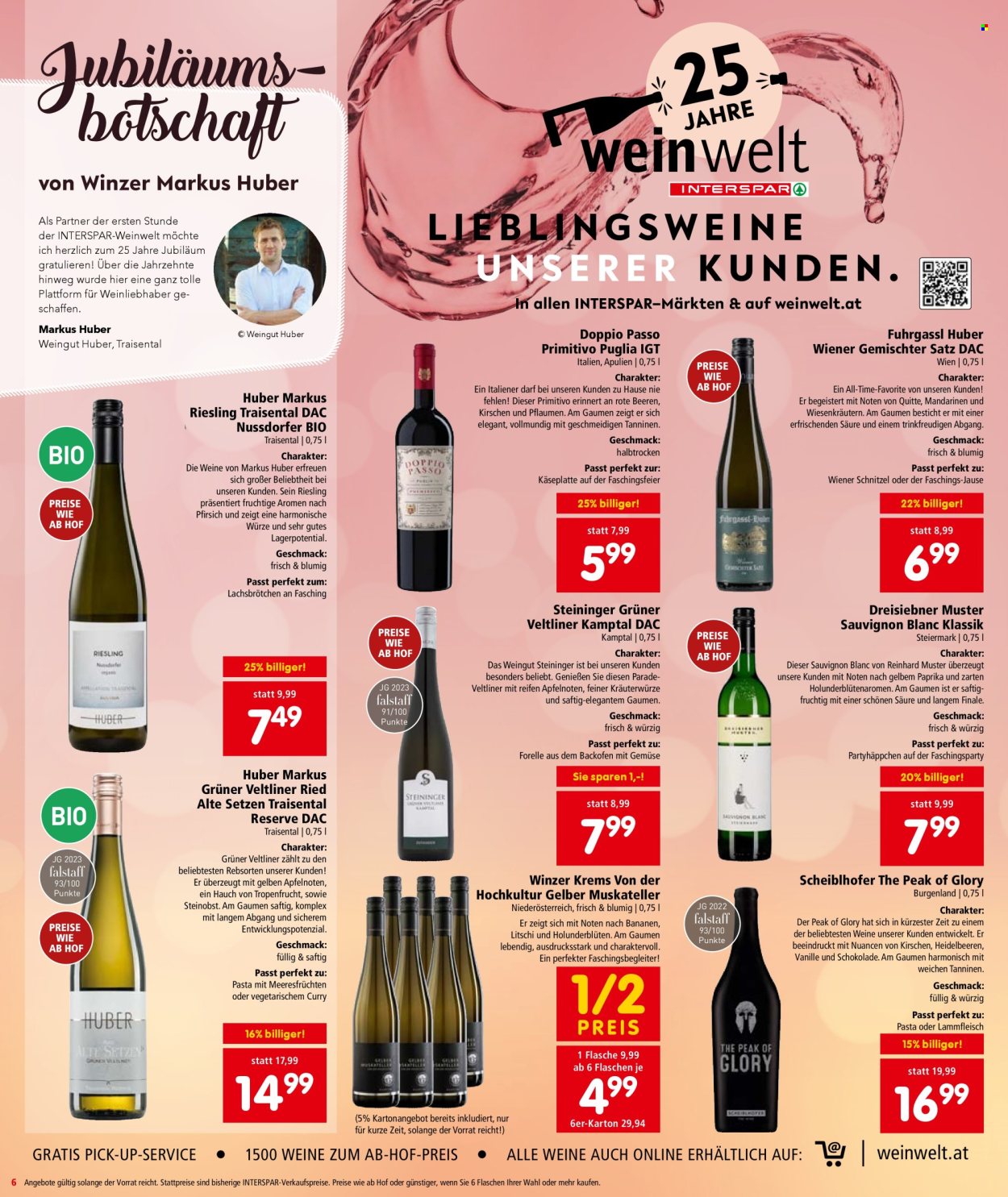 Angebote INTERSPAR - 20.2.2025 - 26.2.2025. Seite 6