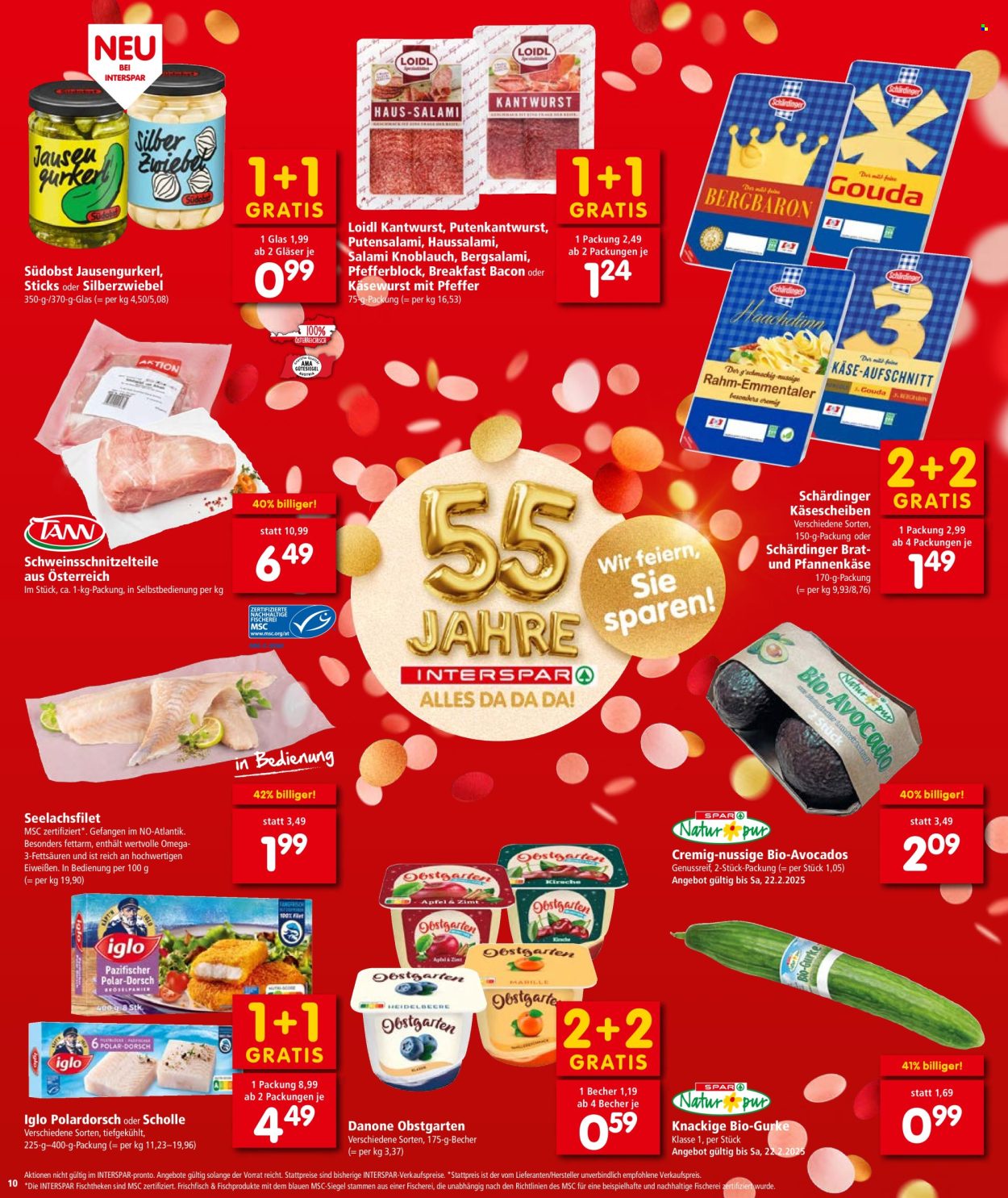 Angebote INTERSPAR - 20.2.2025 - 26.2.2025. Seite 10