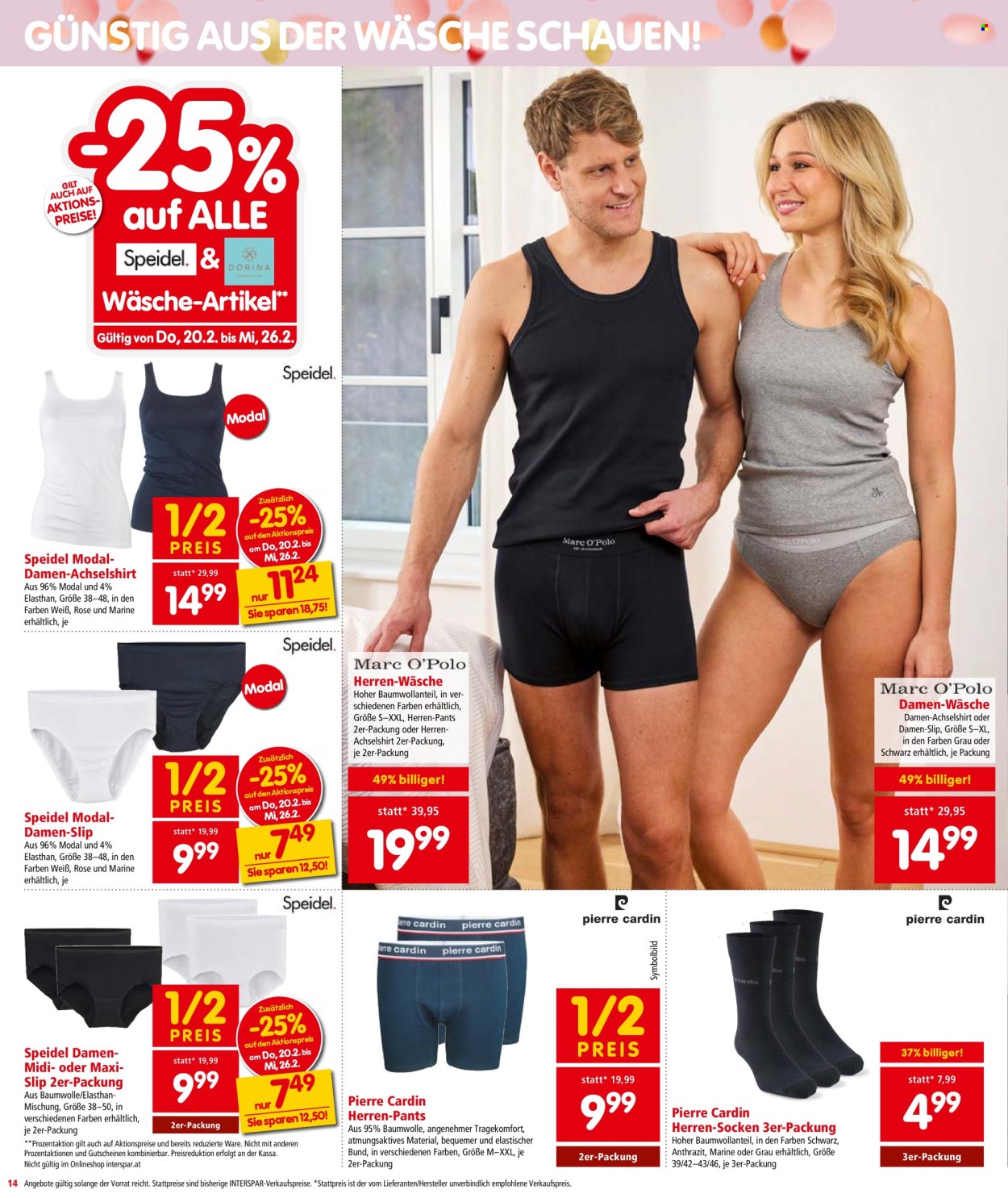 Angebote INTERSPAR - 20.2.2025 - 26.2.2025. Seite 14