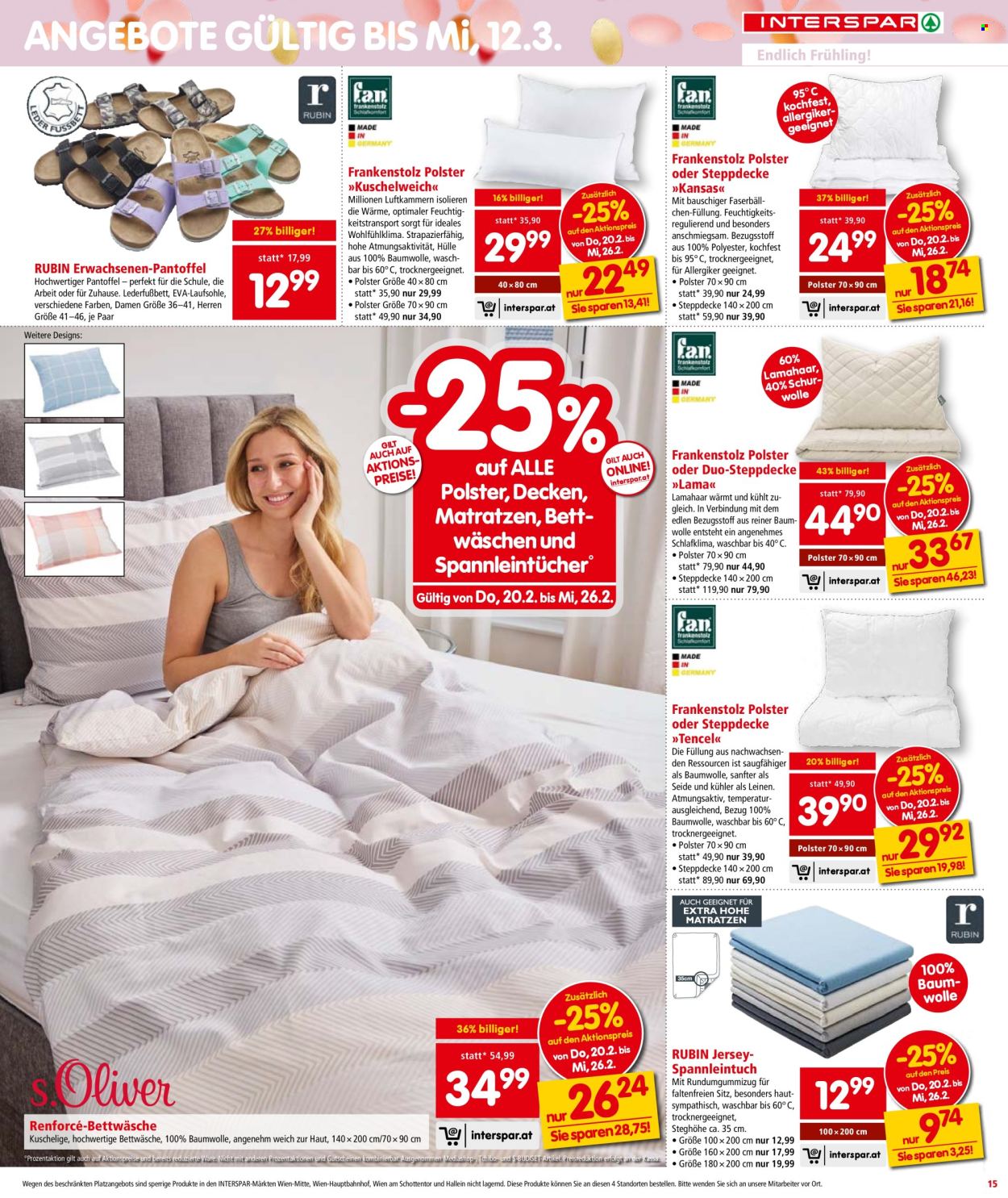 Angebote INTERSPAR - 20.2.2025 - 26.2.2025. Seite 15
