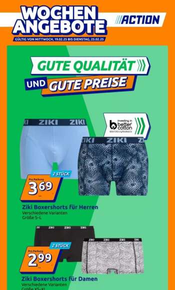 Angebote Action - 19.2.2025 - 25.2.2025.