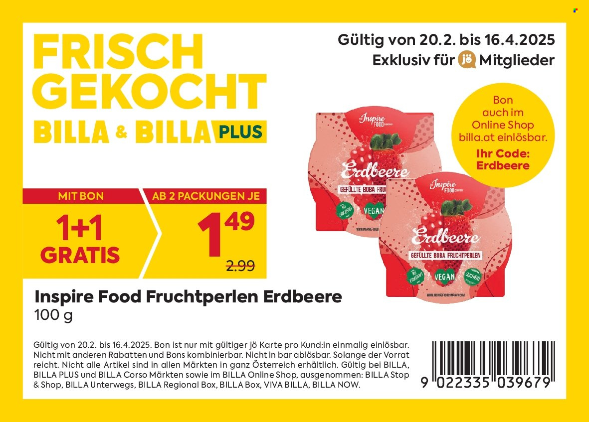 Angebote Billa - 20.2.2025 - 16.4.2025. Seite 3