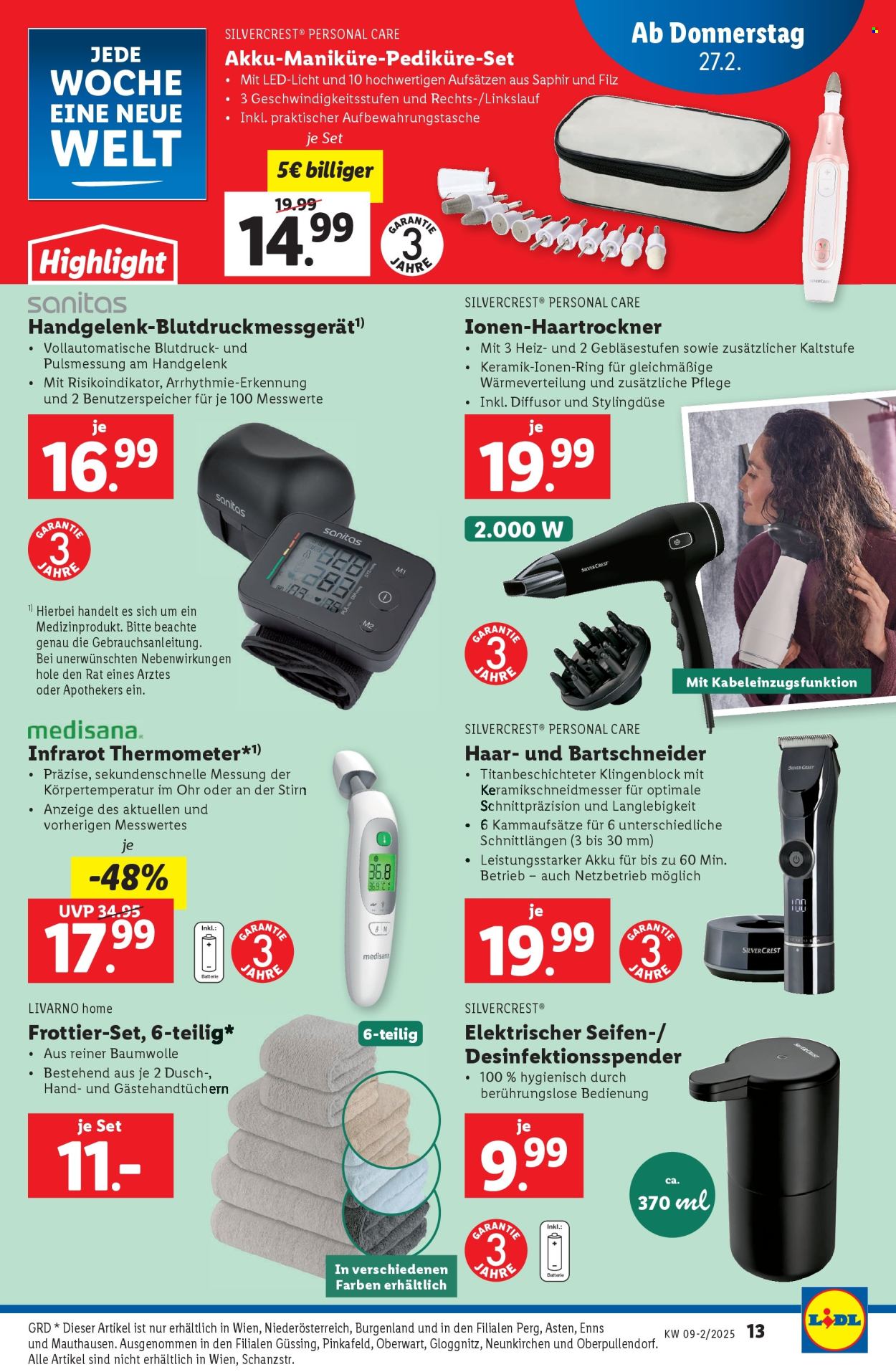 Angebote Lidl - 27.2.2025 - 5.3.2025. Seite 13