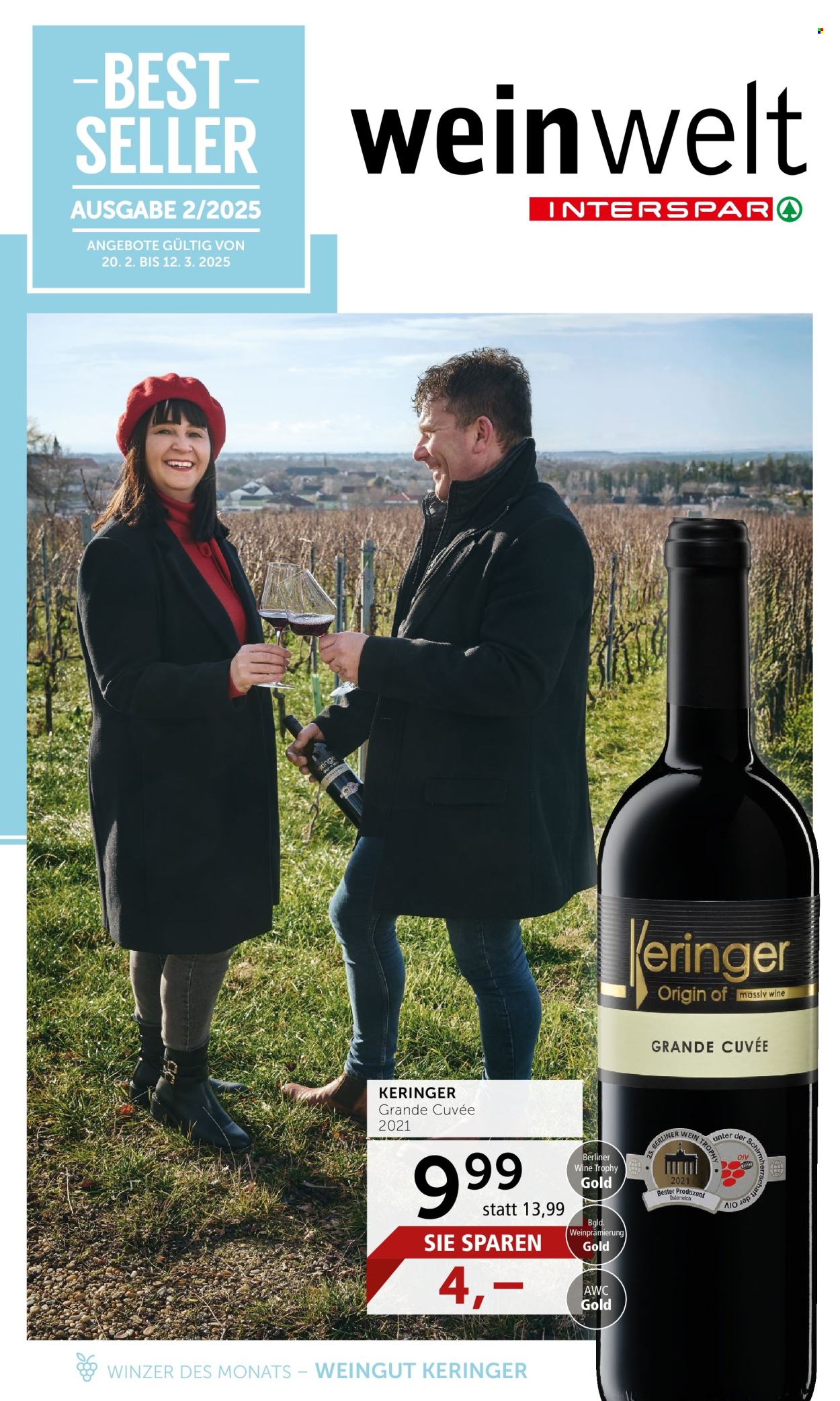Angebote INTERSPAR - 20.2.2025 - 12.3.2025. Seite 1