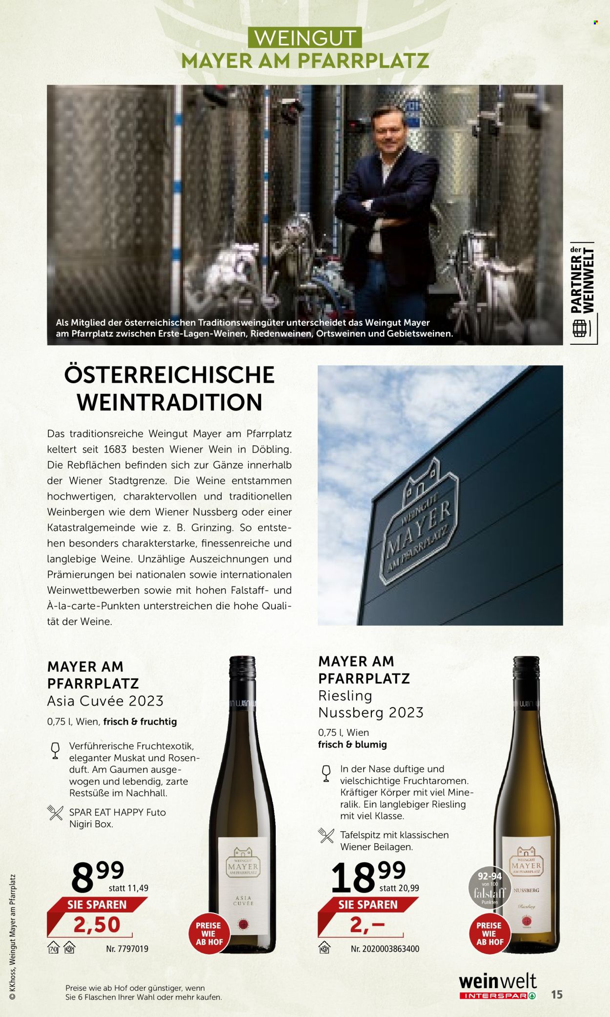 Angebote INTERSPAR - 20.2.2025 - 12.3.2025. Seite 15