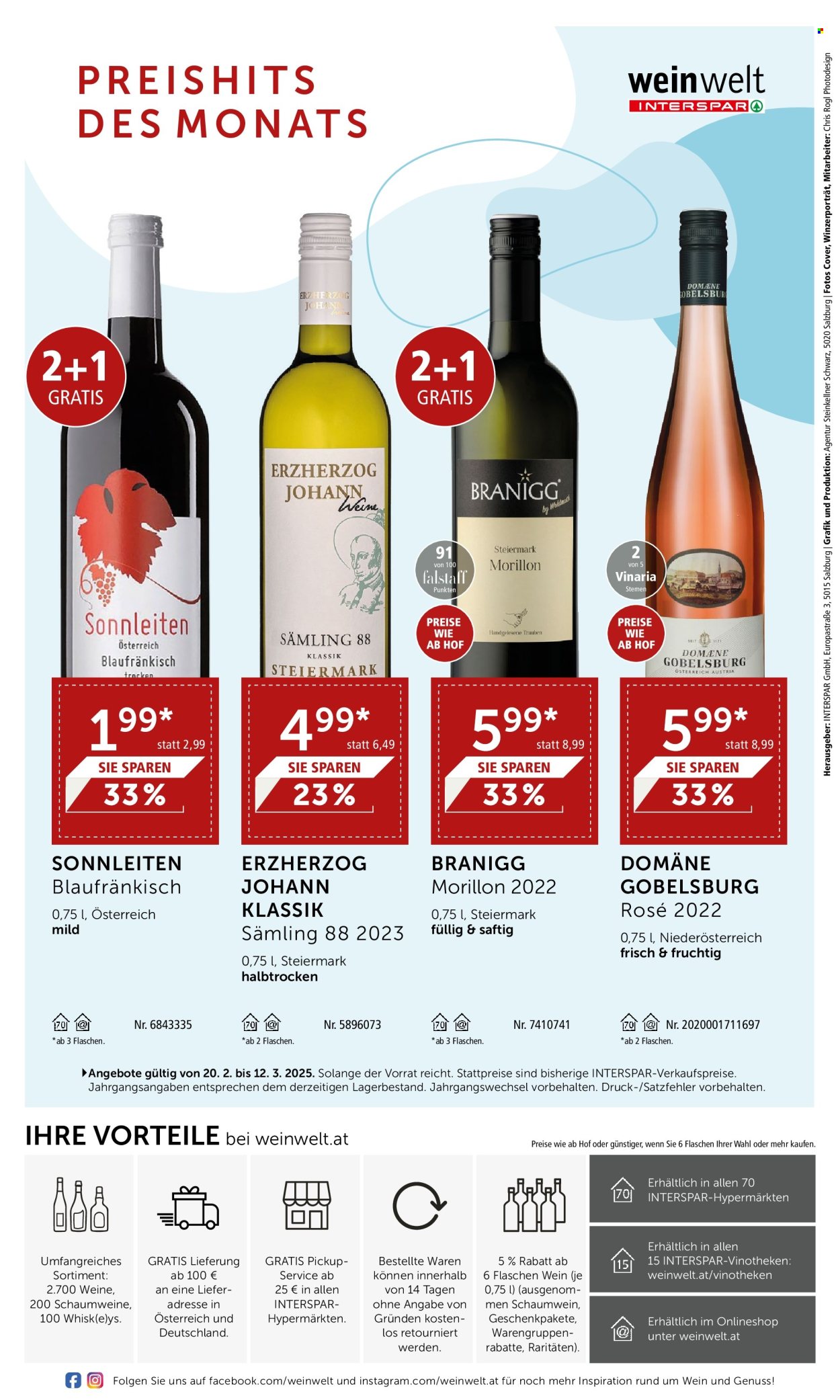 Angebote INTERSPAR - 20.2.2025 - 12.3.2025. Seite 24