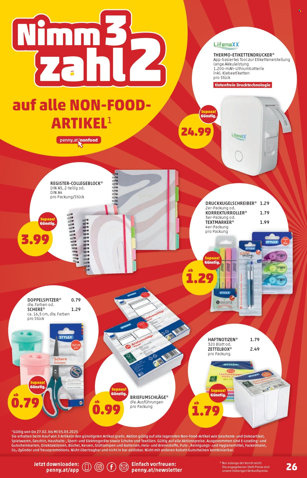 Angebote Penny - 27.2.2025 - 5.3.2025. Seite 26