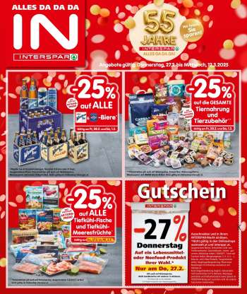 Angebote INTERSPAR - 27.2.2025 - 12.3.2025.