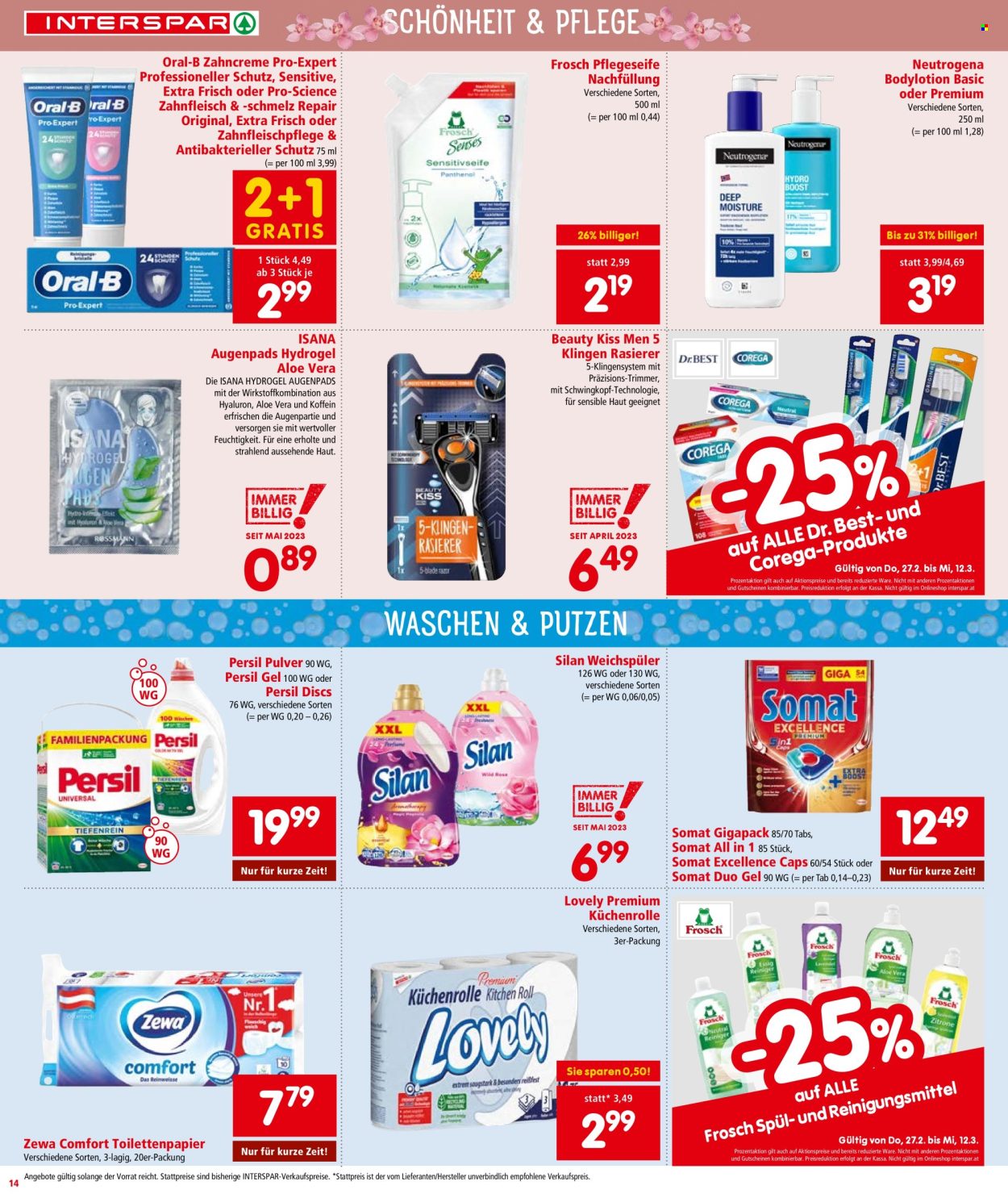 Angebote INTERSPAR - 27.2.2025 - 12.3.2025. Seite 14