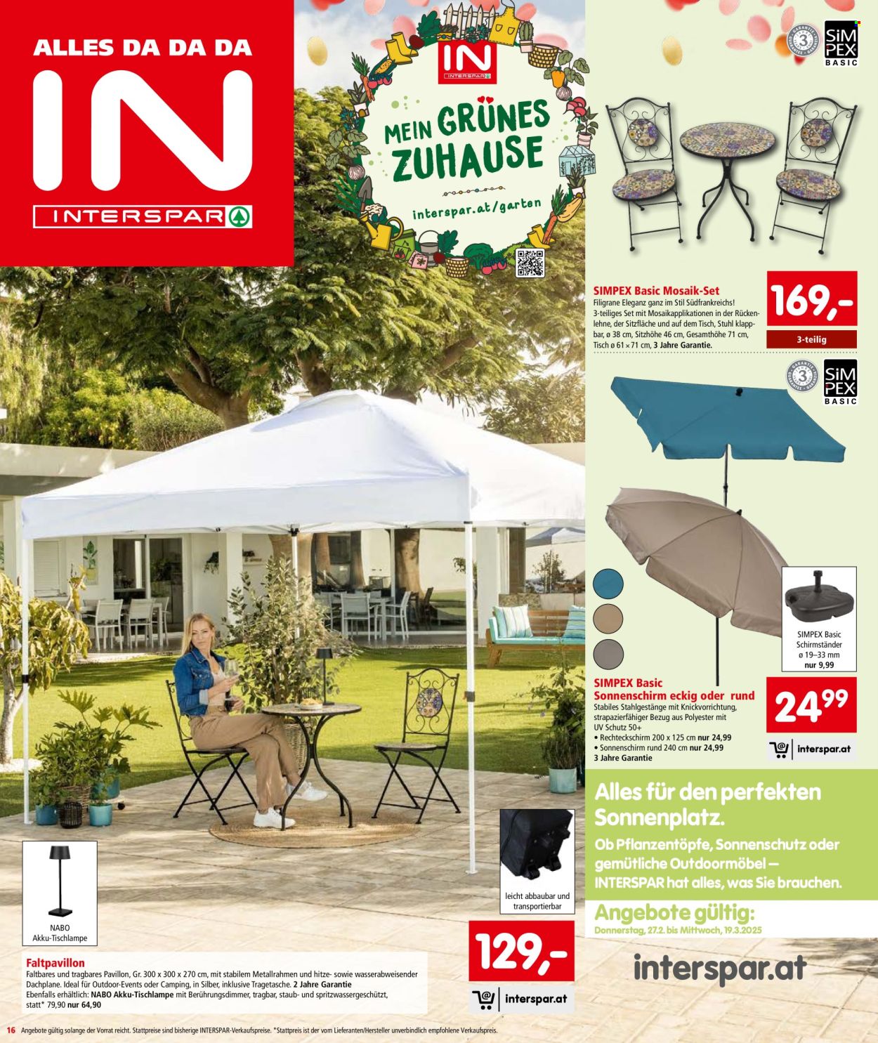 Angebote INTERSPAR - 27.2.2025 - 12.3.2025. Seite 16