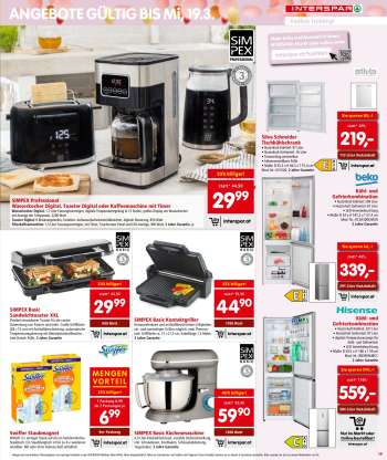 thumbnail - SIMPEX Professional Wasserkocher Digital, Toaster Digital oder Kaffeemaschine mit Timer