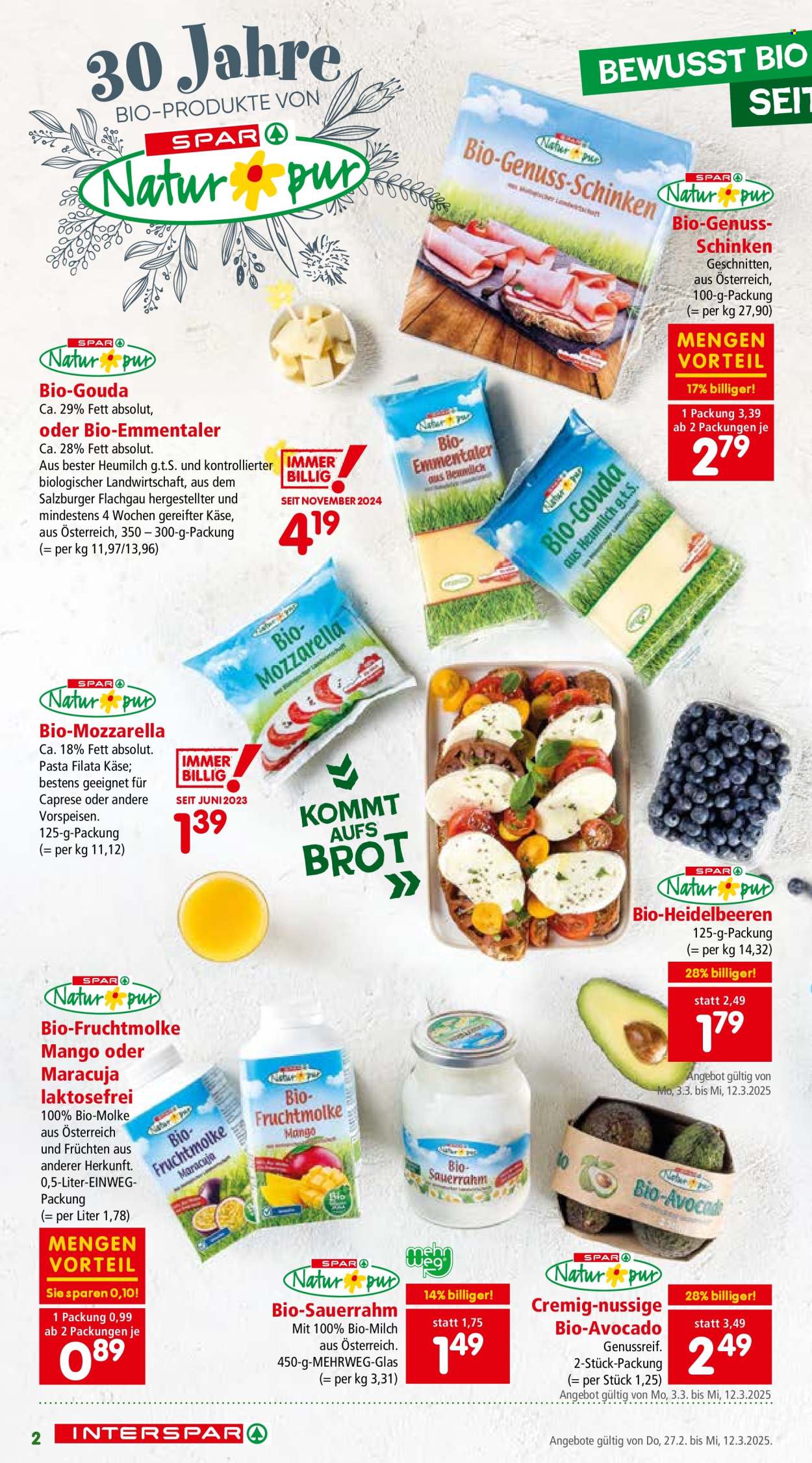 Angebote INTERSPAR - 27.2.2025 - 12.3.2025. Seite 2
