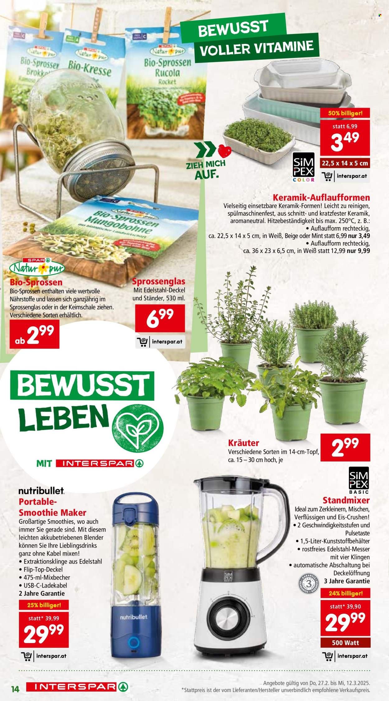 Angebote INTERSPAR - 27.2.2025 - 12.3.2025. Seite 14
