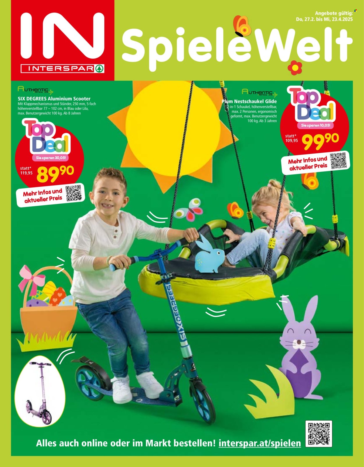 Angebote INTERSPAR - 27.2.2025 - 23.4.2025. Seite 1