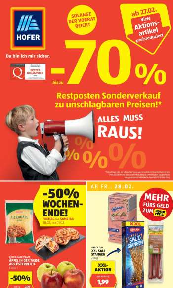 Angebote Hofer - 28.2.2025 - 6.3.2025.