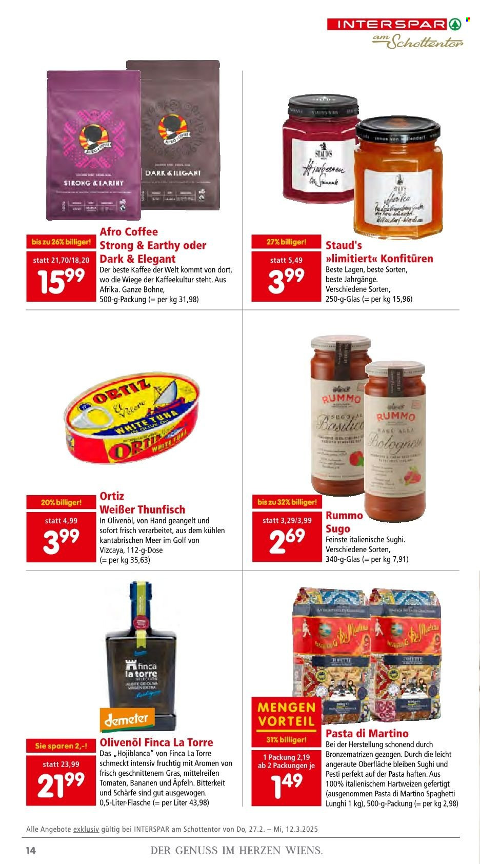Angebote INTERSPAR - 27.2.2025 - 12.3.2025. Seite 14