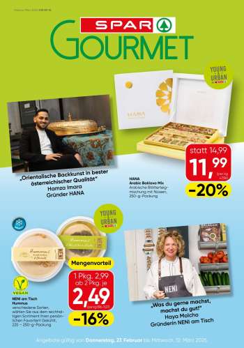 Angebote SPAR - 27.2.2025 - 12.3.2025.