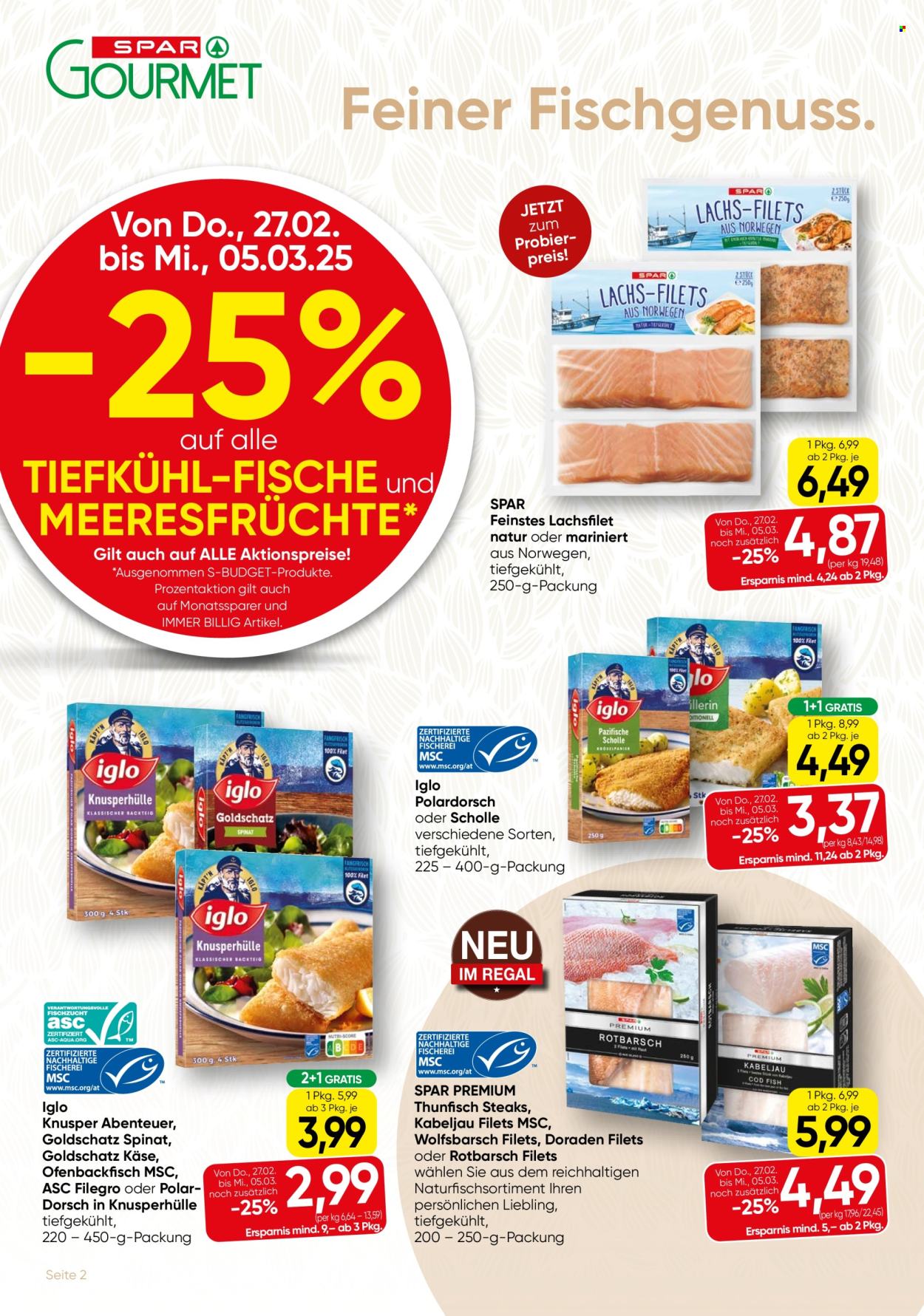 Angebote SPAR - 27.2.2025 - 12.3.2025. Seite 2
