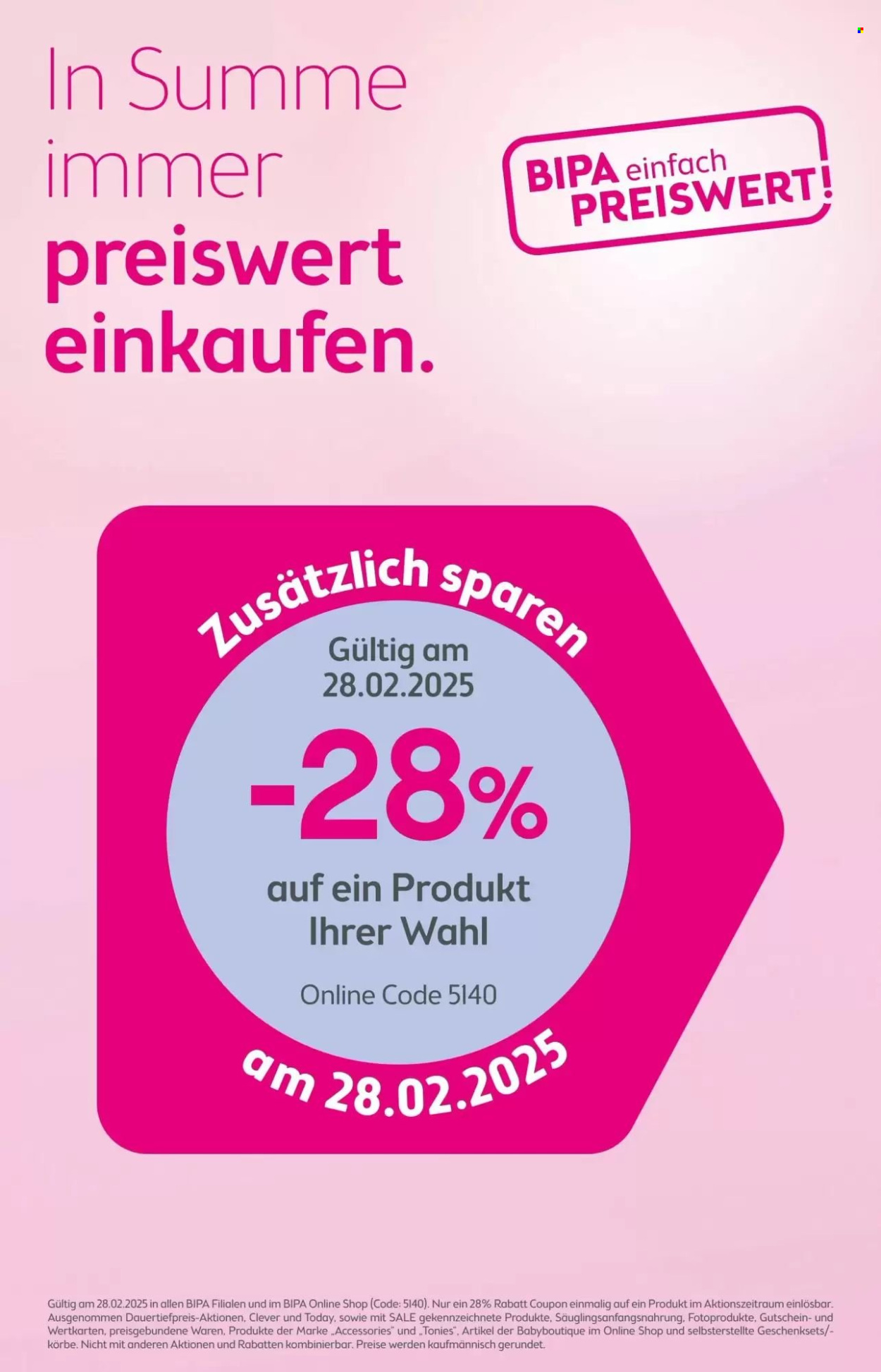 Angebote Bipa - 27.2.2025 - 12.3.2025. Seite 12