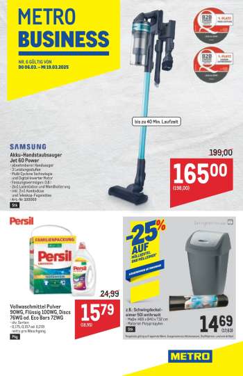 Angebote Metro - 6.3.2025 - 19.3.2025.