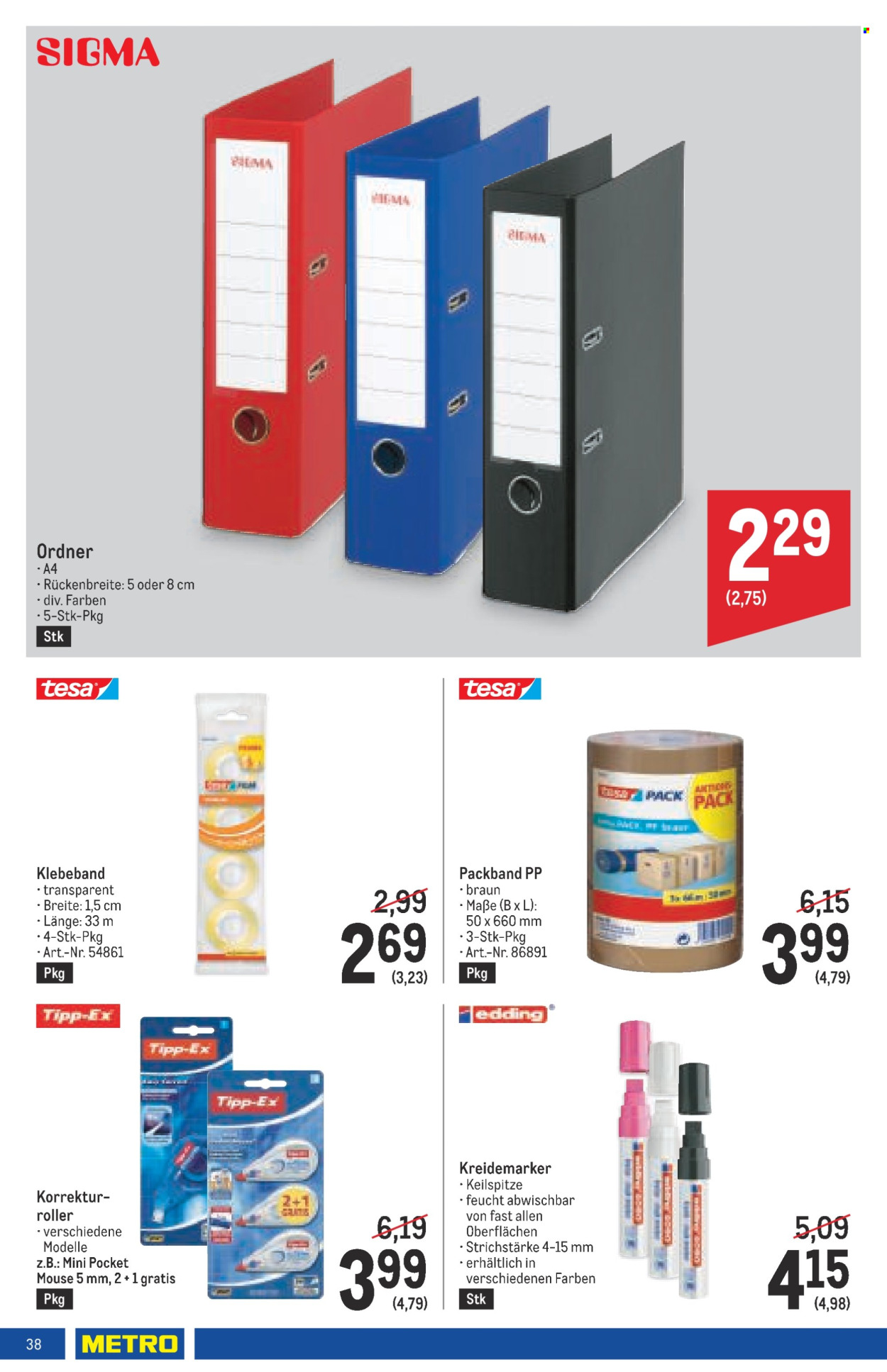Angebote Metro - 6.3.2025 - 19.3.2025. Seite 38