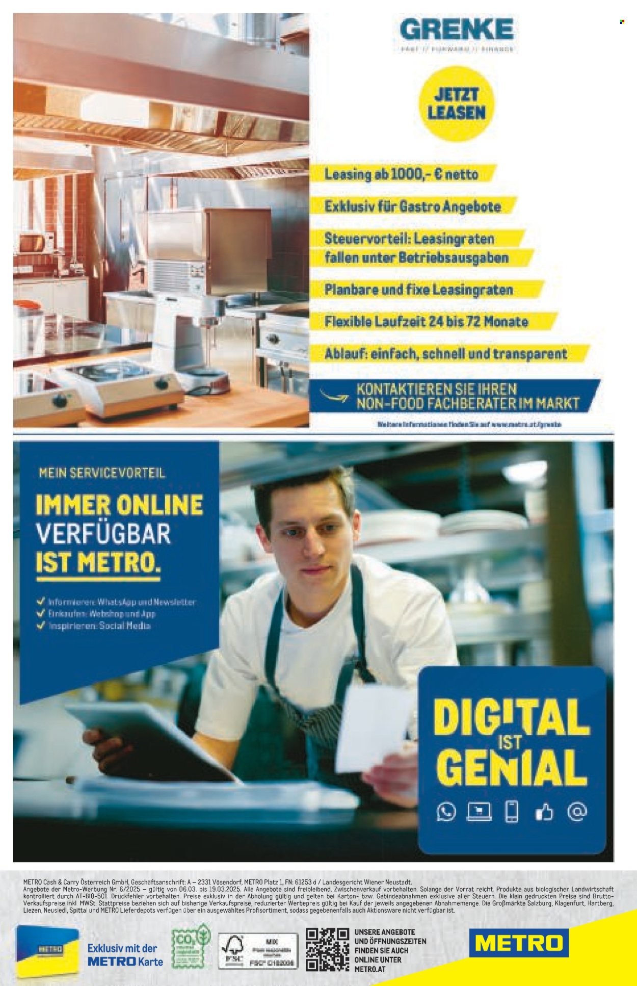 Angebote Metro - 6.3.2025 - 19.3.2025. Seite 20