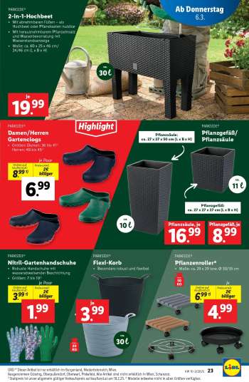 thumbnail - PARKSIDE® Nitril-Gartenhandschuhe
