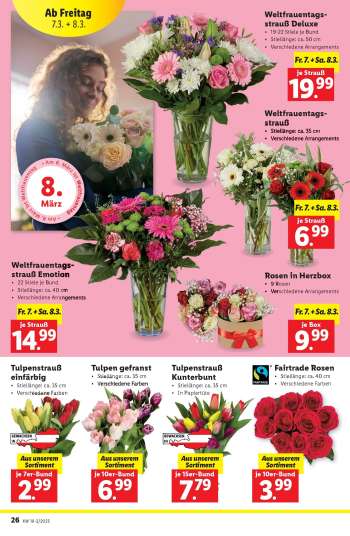 thumbnail - Tulpenstrauß einfärbig