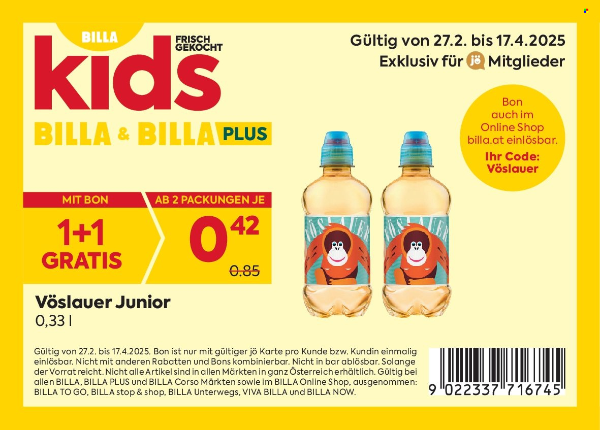 Angebote Billa - 27.2.2025 - 28.5.2025. Seite 2