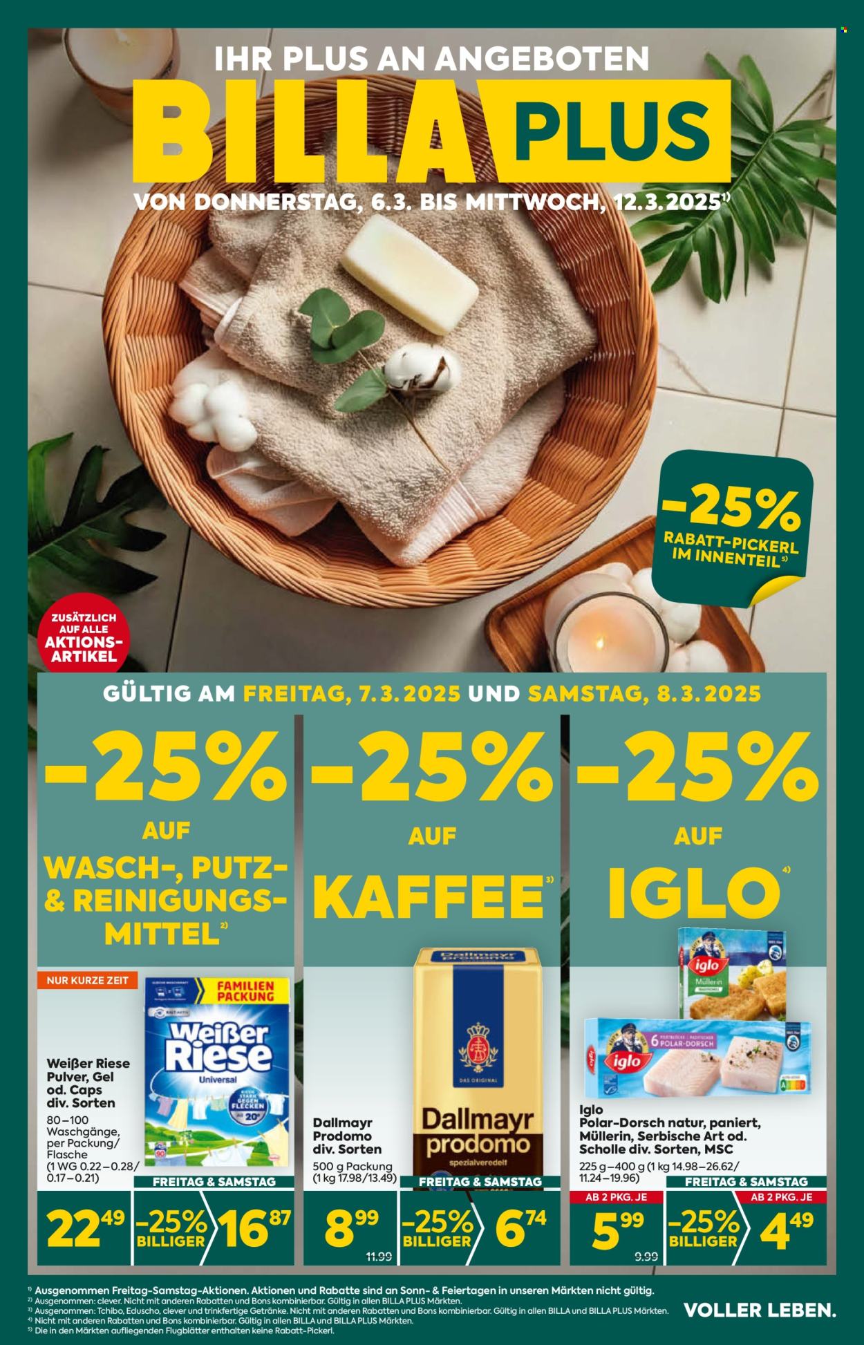 Angebote Billa Plus - 6.3.2025 - 12.3.2025. Seite 1