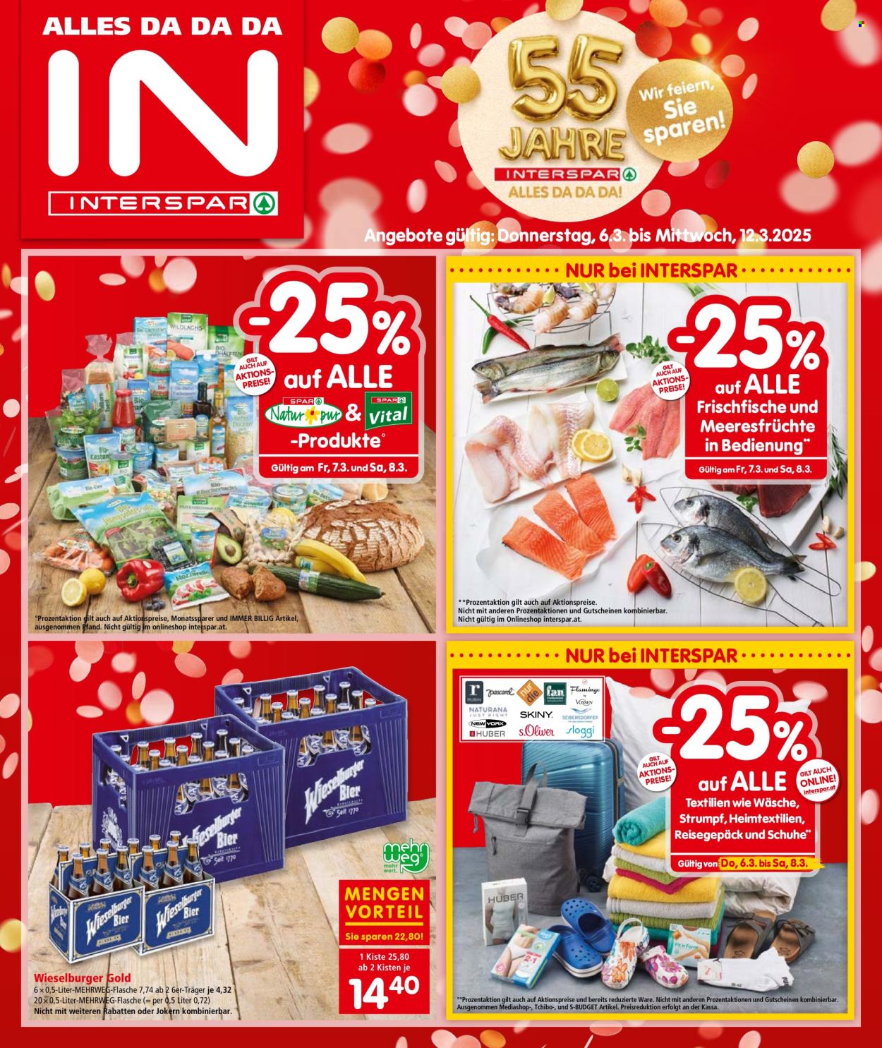 Angebote INTERSPAR - 6.3.2025 - 12.3.2025. Seite 1