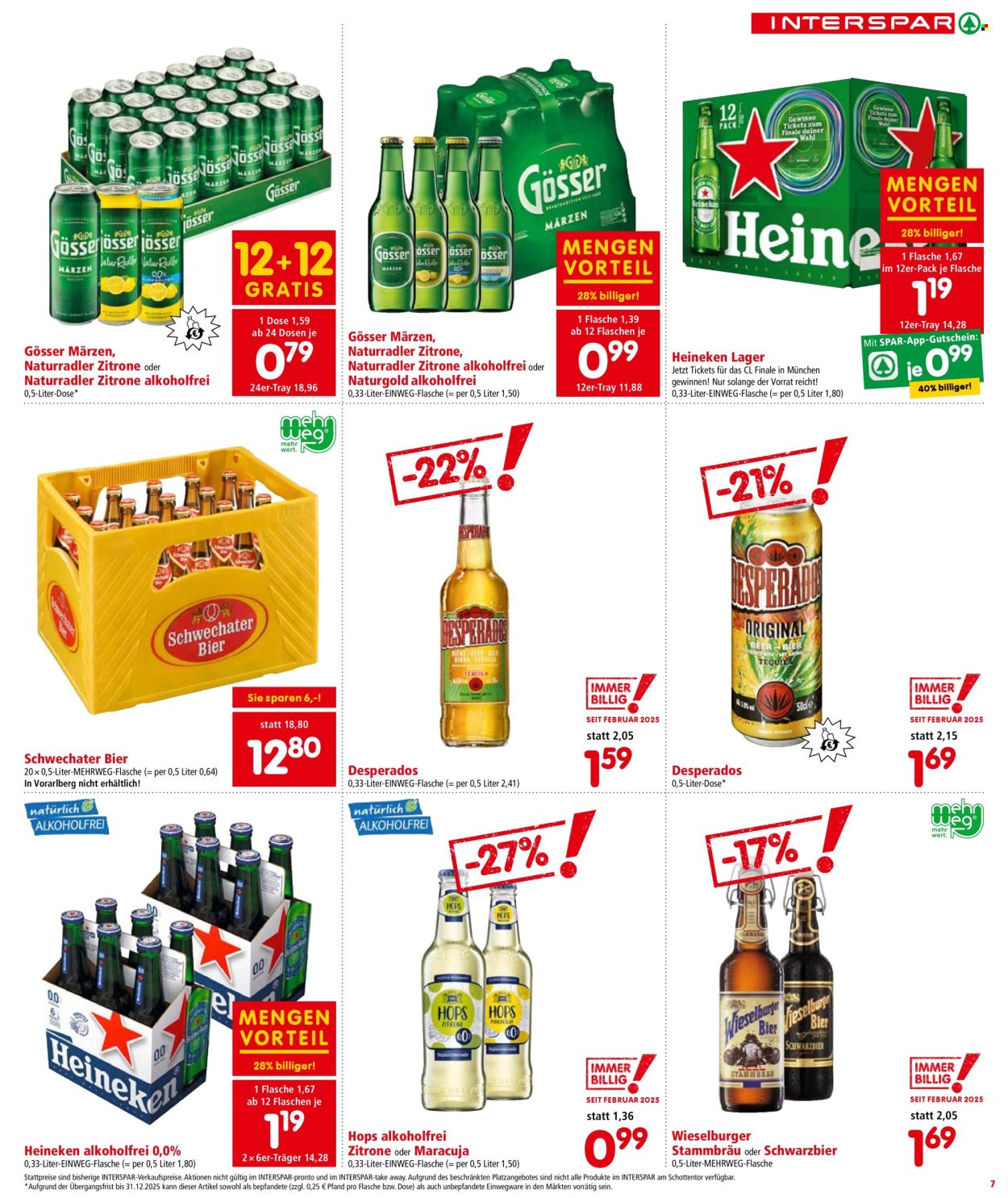 Angebote INTERSPAR - 6.3.2025 - 12.3.2025. Seite 7