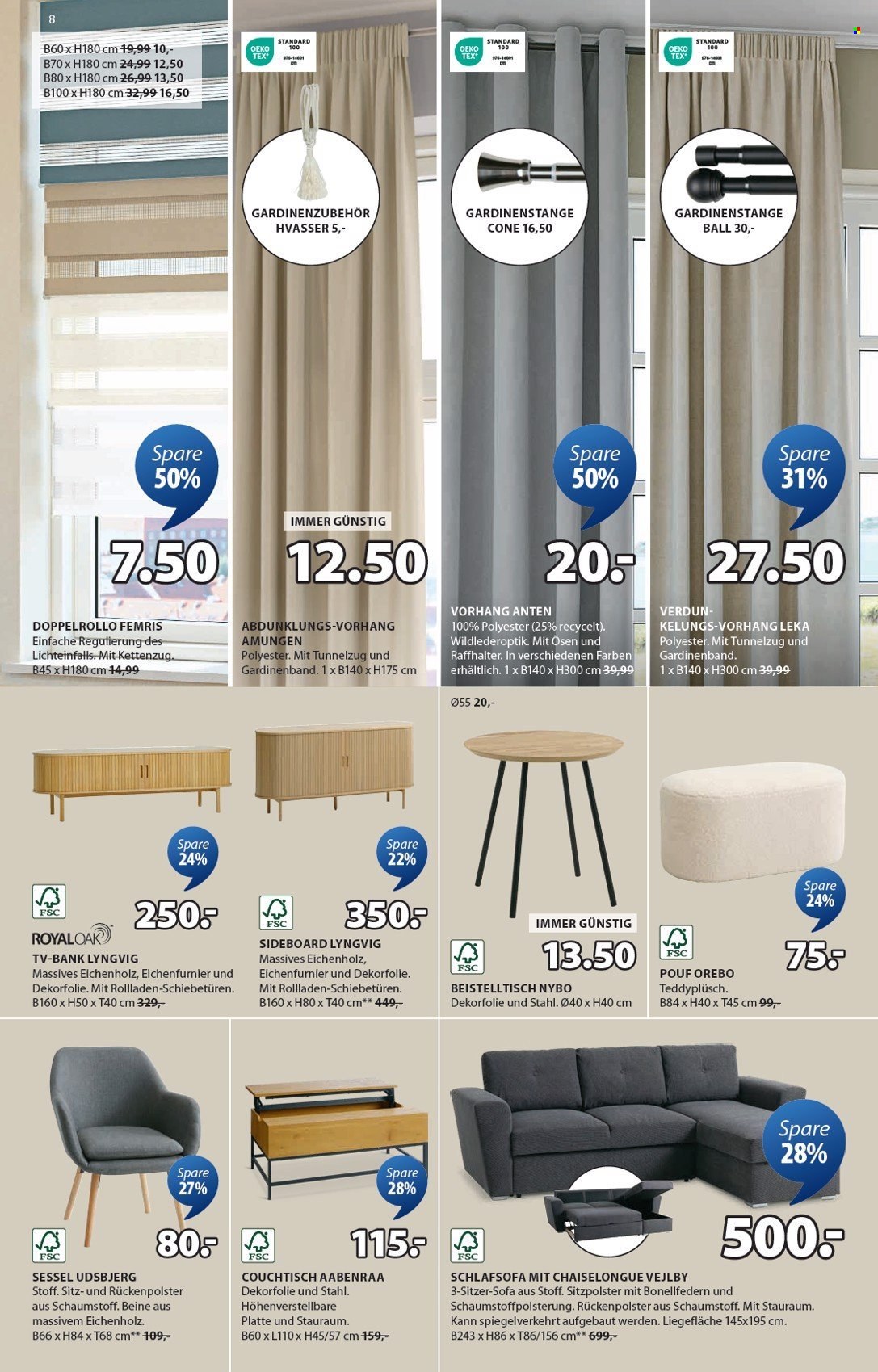 Angebote JYSK - 5.3.2025 - 25.3.2025. Seite 9