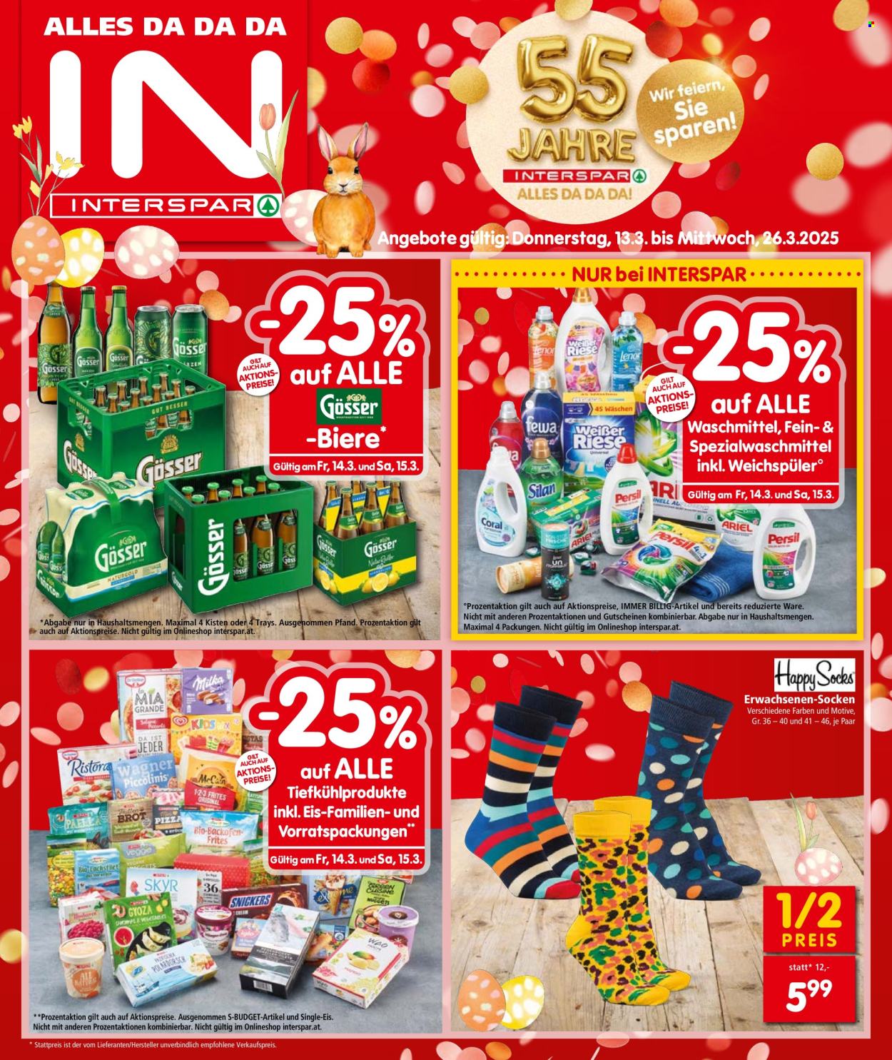 Angebote INTERSPAR - 13.3.2025 - 26.3.2025. Seite 1