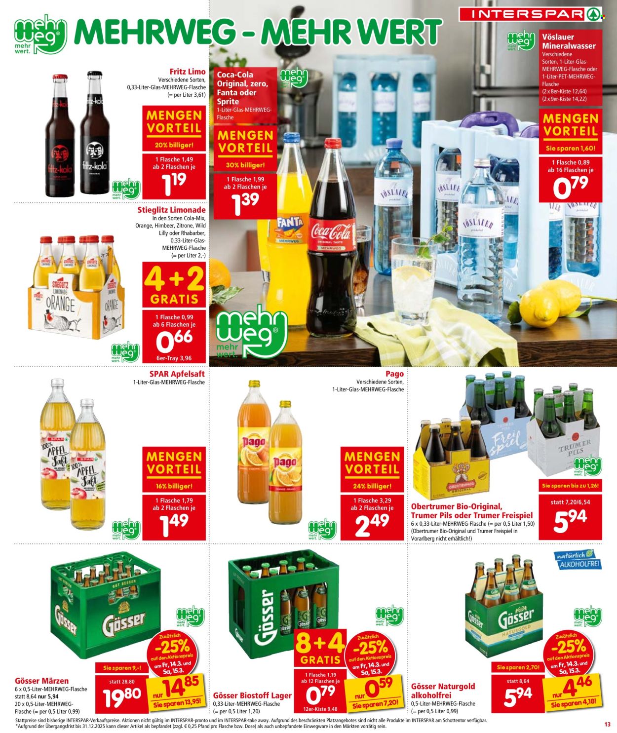 Angebote INTERSPAR - 13.3.2025 - 26.3.2025. Seite 14