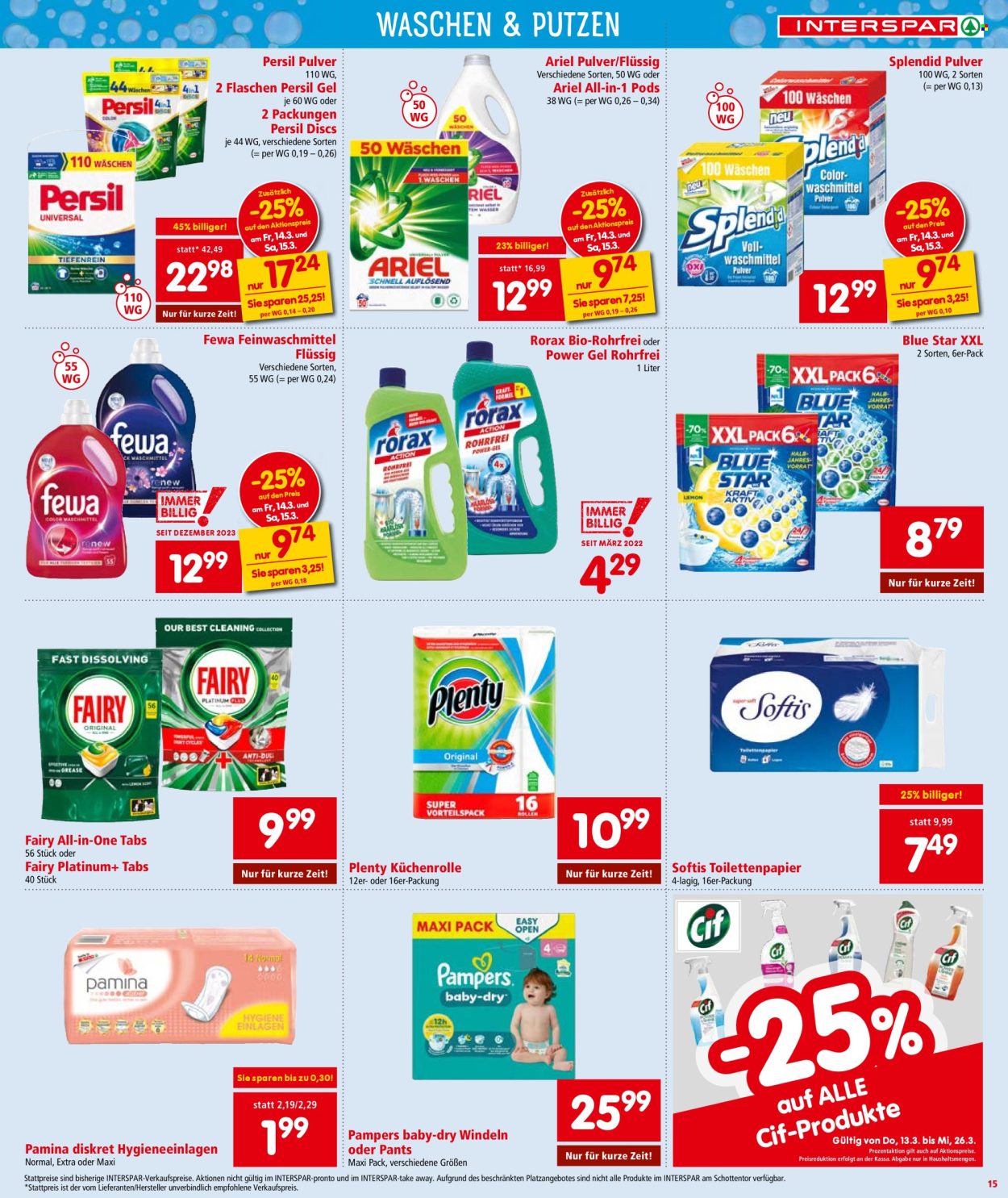 Angebote INTERSPAR - 13.3.2025 - 26.3.2025. Seite 16