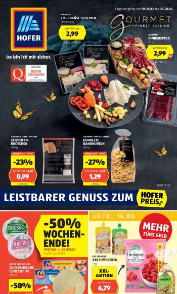 Angebote Hofer - 14.3.2025 - 20.3.2025.
