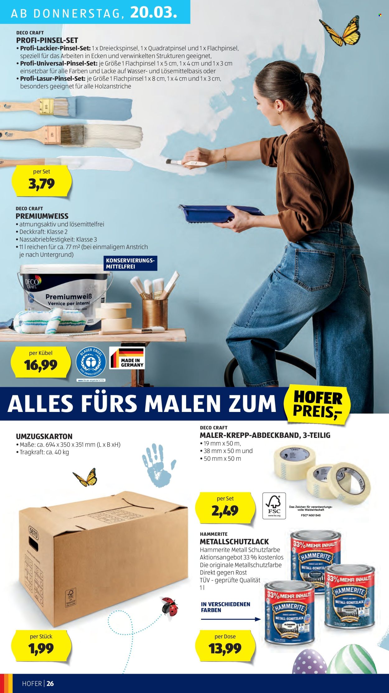 Angebote Hofer - 14.3.2025 - 20.3.2025. Seite 30