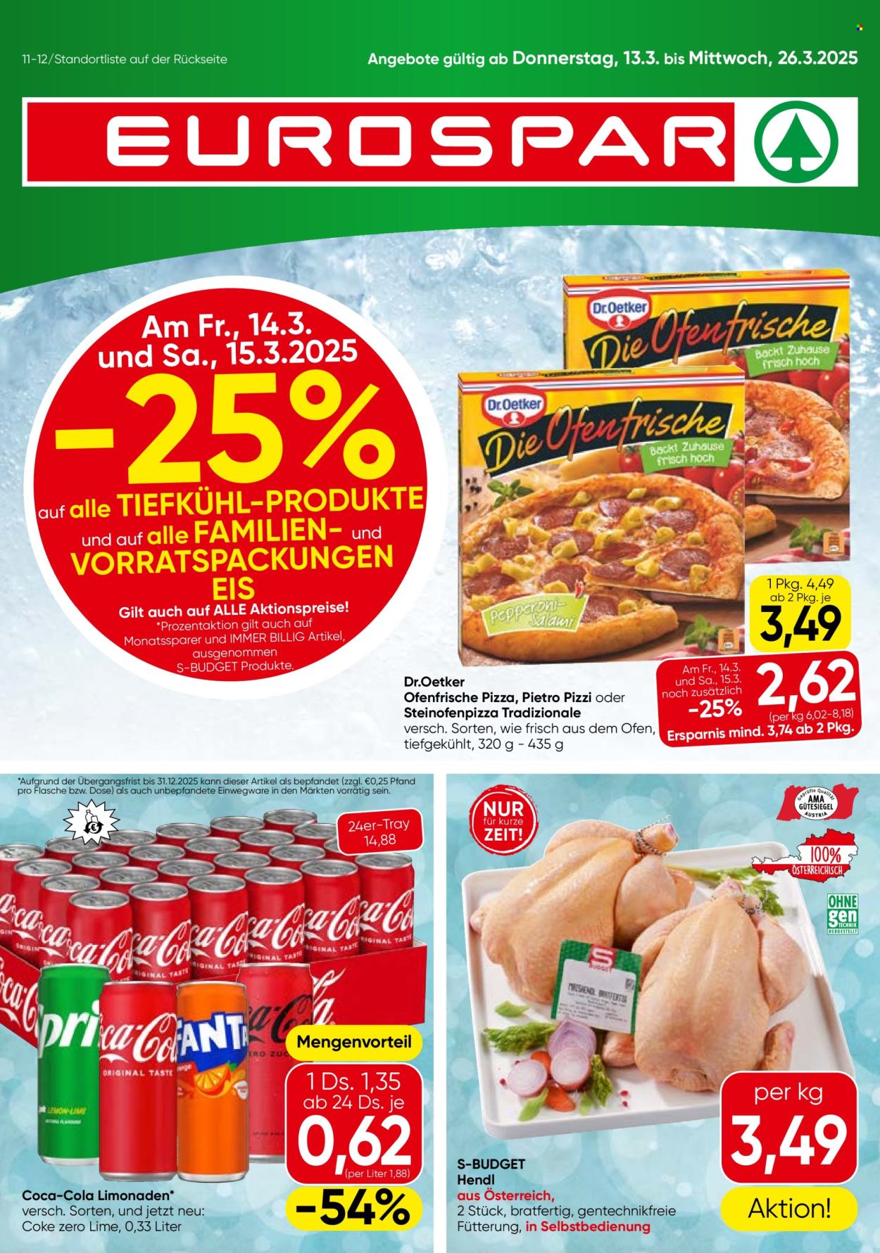 Angebote EUROSPAR - 13.3.2025 - 26.3.2025. Seite 1