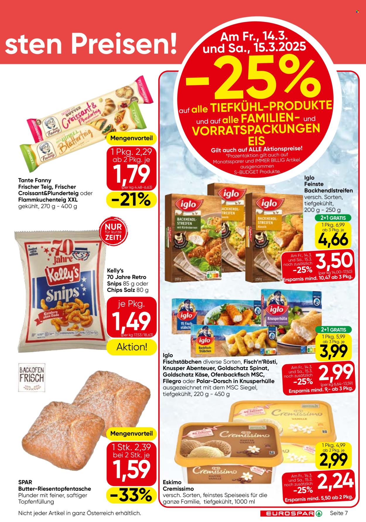 Angebote EUROSPAR - 13.3.2025 - 26.3.2025. Seite 7